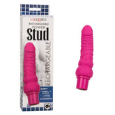 Power Stud Curvy Vibrator Pink Flexible Silicone 12 Functions Waterproof Vibrators